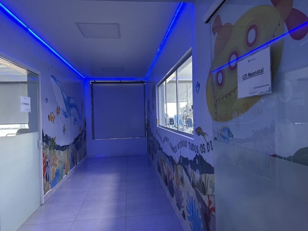 Imagem 1 - Nova UTI Neonatal e Pediátrica amplia capacidade assistencial e reforça cuidado humanizado